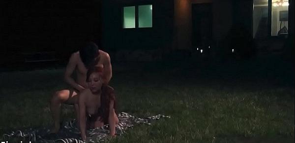  Hot Steamy Erotic Midnight Fuck Outside